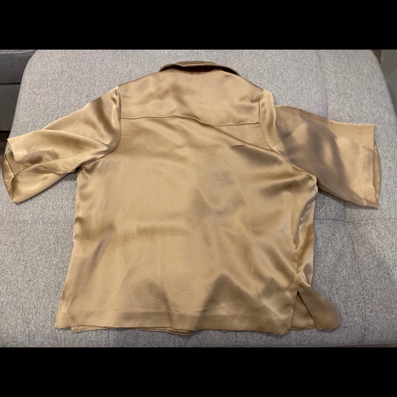 ❌SOLD 💀Orseund Iris  Le Funk Silk Satin Box Top - Picture 7 of 14